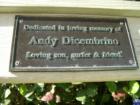 In memorance of Andy Dicembrino.. the surfboard rack at Juno Beach.