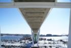 Davenport's Skybridge from underneath.