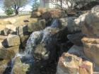 The waterfall at the Bridge
