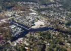 Aerial picture of River Bend, New Bern NC.