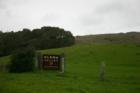 Sign just outside Bolinas