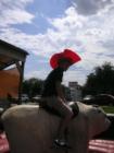 Enjoy a ride on the Mechanical Bull in the Stockyards...
