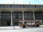 Trolley in front of the State Captol Building