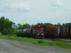 The B & A Railroad Is A Big Part Of Oakfield Maine!