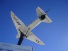 Airplane in Tillamook at Highway 101 and Long Prairie Road