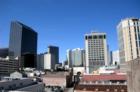 Warehouse District views of the skyline. This is from the deck at 700 Commerce which is in the heart of the Warehouse District.