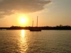 Sailboat at Black Island. 