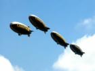 A whole bunch of blimps