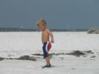 Playing at Shell Island
