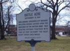Battle Acre Historical Marker on Old North Point Rd