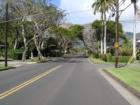 Going into Manoa Valley on Oahu Avenue