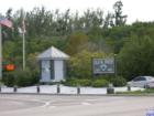 Entrance to the Oleta River park in North Miami Beach. 163rd street, just west of the intracoastal.