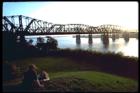 Memphis on the east bank of the Mississippi