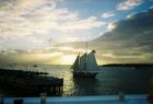 Sunset at "The Pier House"