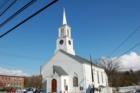 One of many houses of worship in Newmarket.  Right smack dab in the center of town.
