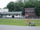 Train depot at Cass Scenic Railroad, Cass, WV.