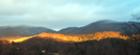 BEAVERDAM VALLEY. Asheville, N.C. Neighborhood with Viewshed. December from the ridge.