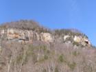 Rock Face above Downtown Chimney Rock 