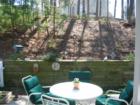 Most town homes in this Apex town home community of Glen Arbor have private patios.  