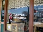 Storefront along Main Street Celina Texas . . . Cherry's Antiquibles transport you back in time