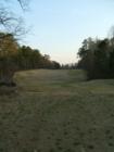 Tee for Hole 17 on the Creek Course at Carolina Trace in Sanford, NC. 