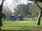 Playground area at Tri-Cities park in Placentia CA.