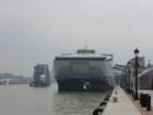 Fast Ferry at the Port of Rochester