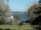 Fayerweather Lighthouse from St. Mary's-by-the-Sea