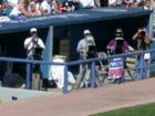 Hey!  watch the game.(cellular field)home of white Sox.
