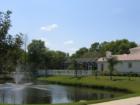 Belchery Springs pond is a tranquil feature on this quiet street. 