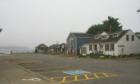 The road to the wharf, St. Andrews, NB