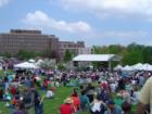 Highland Park Lilac Festival music stage