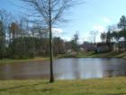 One of the lakes of Hearthfield Lakes in Sanford, NC
