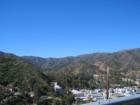 Town and Mountains