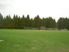 The softball/baseball field on the Eastside of Jennings Memorial Park. There is also a second entrance on the Eastside as well as the connecting trail which links Jennings Memerial Park to Jennings Nature Park. 
