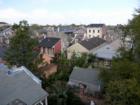 The close quarters of the Neew Orleans French Quarter offer some rooftop views rarely seen the USA. The old slate roofs, samll courtyards and balconies give this European feel with music and drink added in to spice it up.