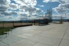 Baseball fields in Redstone Park, Highlands Ranch, Colorado