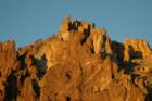 Smith Rocks at sunset in March 07