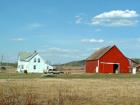 Typical New England Farm In Oakfield! Right Down To The Classic Red Barn!