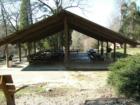 Group picnic shelter at San-Lee park in Sanford, NC