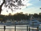 Boat on Intracoastal by Wrightsville Beach Drawbridge Photo by Ginger Sala
