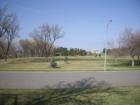 Sugarhouse Park in Salt Lake City looking West from the East end of the park adjacent to Highland High School football stadium.