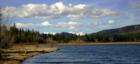Beautiful Dog Lake near Hot Springs.