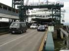 Disembarking the Ferry at Seattle...