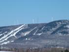 You can just make out the new 28 turbines dotted the ridgeline of Mars Hill mountain in this image!