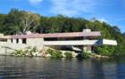 Frank Lloyd Wright home on Mahopac Lake