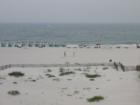 The Beach from the balcony of Pheonix East.  Orange Beach, Alabama