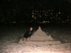 Building sandcastles on the beach.  Orange Beach, Alabama