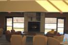 Fireplace in Davenport Public Library's West Branch