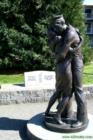 Service man family dedication.  Marina Park.  Kirkland, Washington